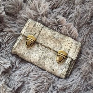 {Anthropologie}• Leather Wallet